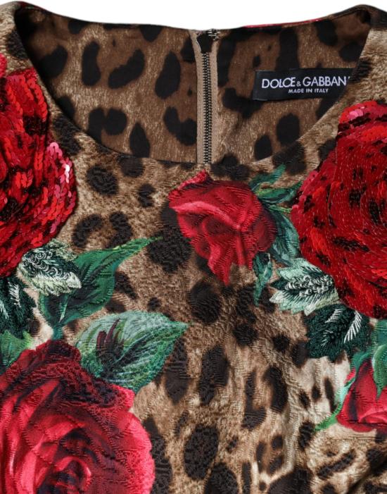  돌체앤가바나 숏 원피스 DR281207 BROWN - DOLCE & GABBANA