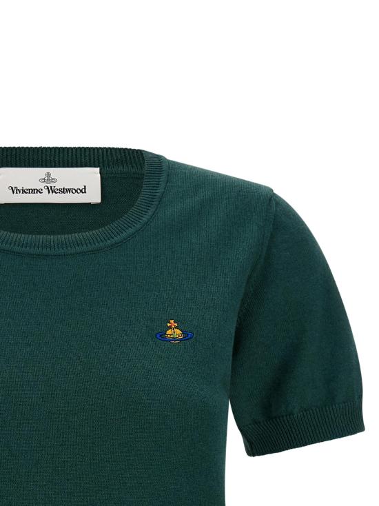 26FW 비비안웨스트우드 스웨터 VI338921BM GREEN - VIVIENNE WESTWOOD