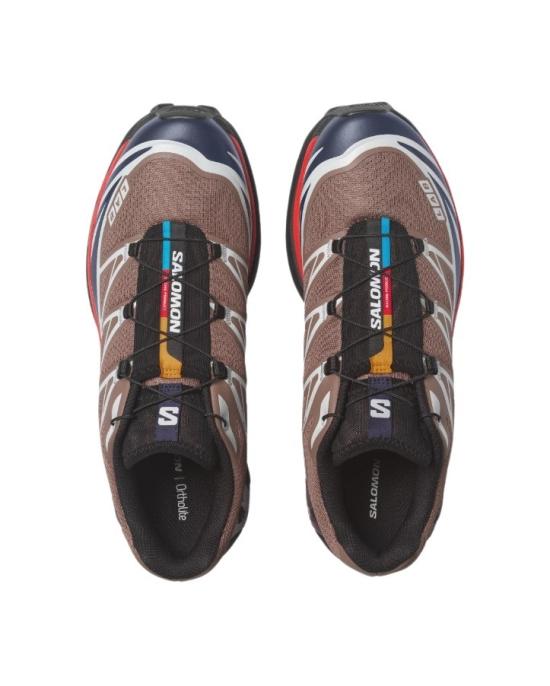 26FW 살로몬 XT-6 월넛 스니커즈 L49212000 WALNUT MARITIME BLUE HUCKLE - SALOMON
