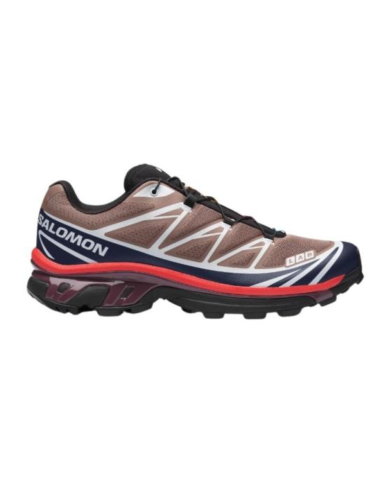 26FW 살로몬 XT-6 월넛 스니커즈 L49212000 WALNUT MARITIME BLUE HUCKLE