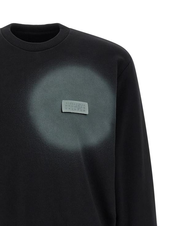  MM6 메종마르지엘라 긴팔 티셔츠 MM328342BM BLACK - MM6 MAISON MARGIELA