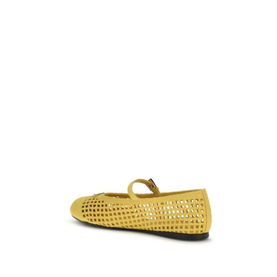 26SS 프라다 플랫 슈즈 PR1F364OF0052F46F0377BB YELLOW - PRADA