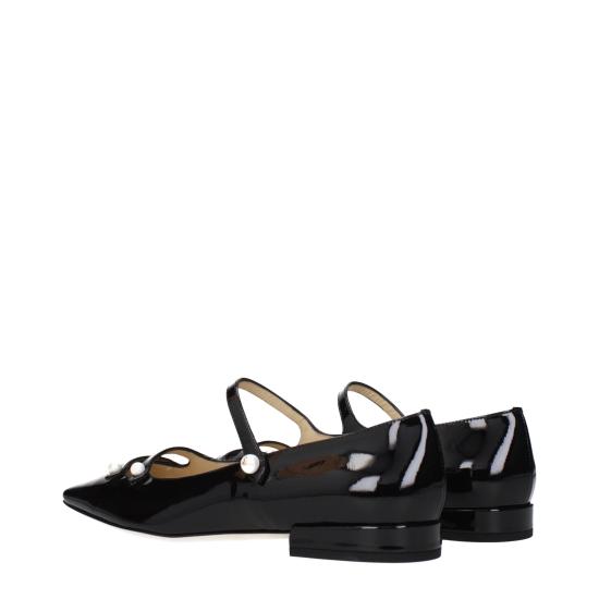  지미추 플랫 슈즈 JI15630036467977BT BLACK - JIMMY CHOO