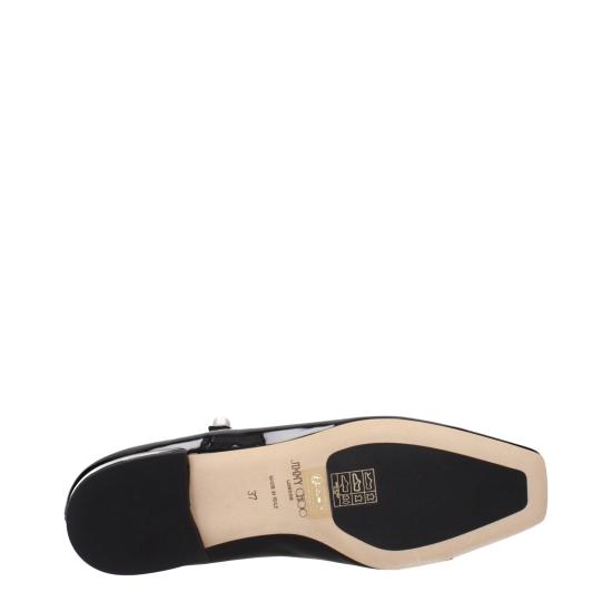  지미추 플랫 슈즈 JI15630036467977BT BLACK - JIMMY CHOO