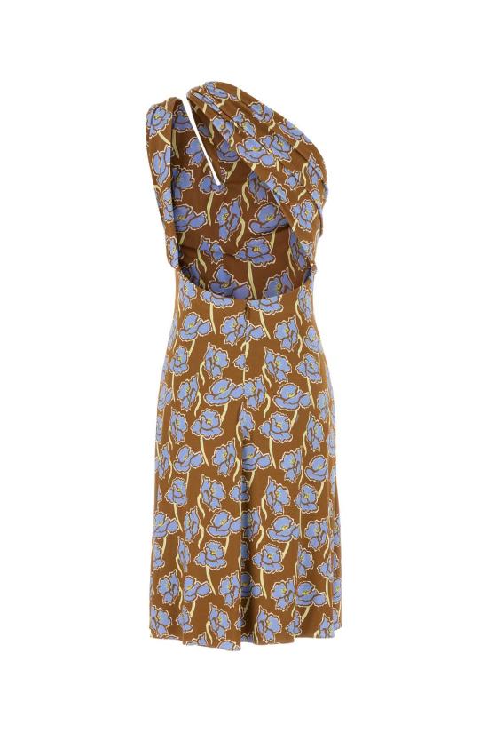  베르사체 롱 원피스 10197771A13918 5N630 BROWN - VERSACE