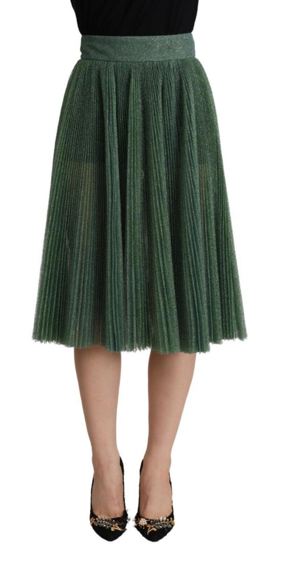  돌체앤가바나 미디 스커트 SKI1801 GREEN