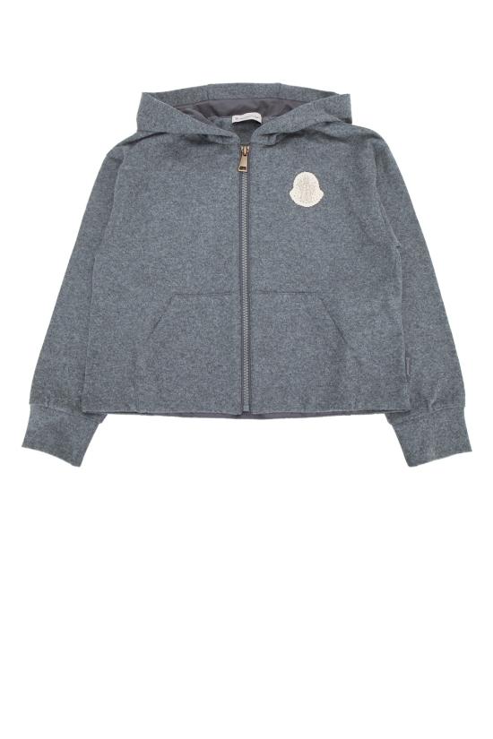 26FW 몽클레어 후드 티셔츠 L29548M0000589B0Y 935 GRAY