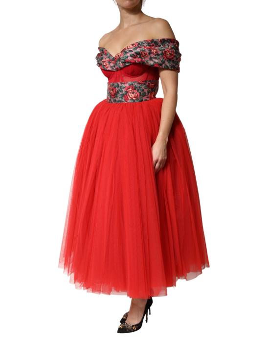  돌체앤가바나 롱 원피스 DR81979 RED - DOLCE & GABBANA