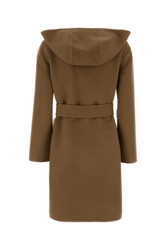 25FW 버버리 리버시블 울 후드 랩 코트 8115663 C3928 CAMEL - BURBERRY