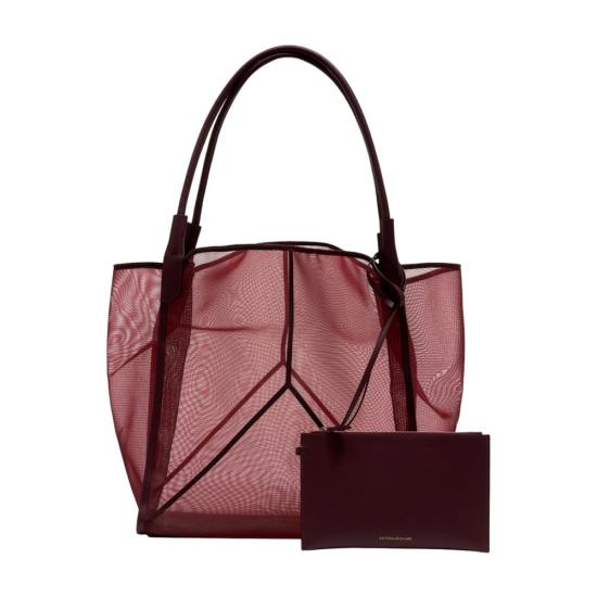 26SS 빅토리아 베컴 숄더백 VIC025000 BURGUNDY