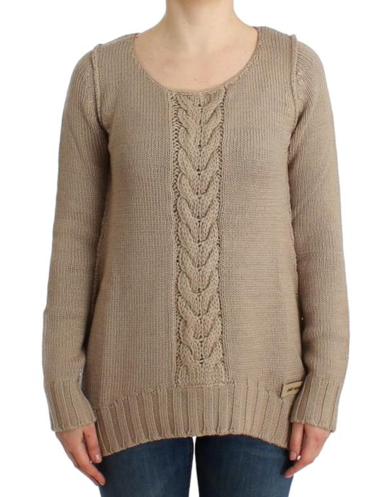  로베르토 카발리 스웨터 SIG12108 BEIGE