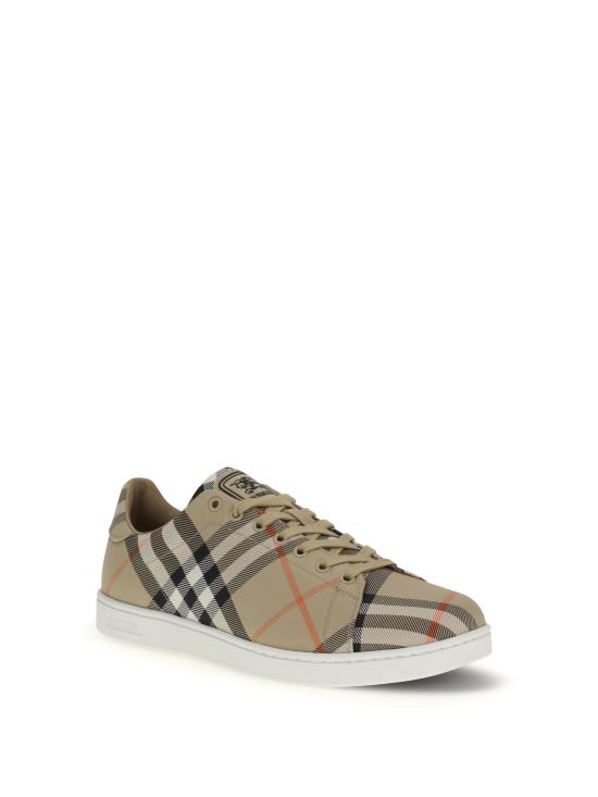  버버리 체크 세트 스니커즈 8118846 B9368 BEIGE - BURBERRY