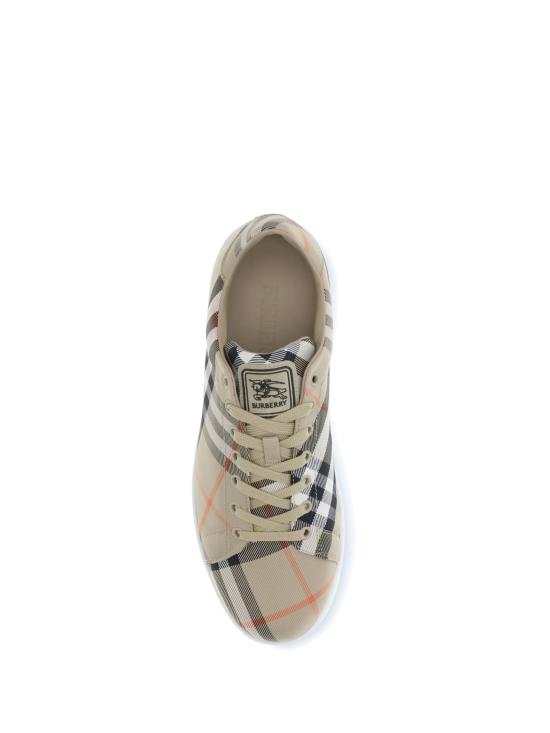  버버리 체크 세트 스니커즈 8118846 B9368 BEIGE - BURBERRY
