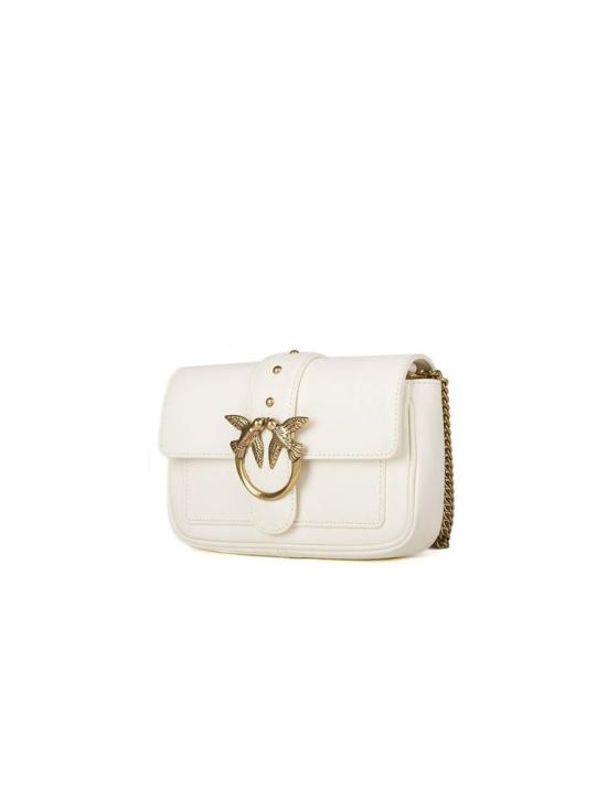  핑코 크로스백 100061 A0F1 Z14Q ONESIZE Pinko WHITE - PINKO