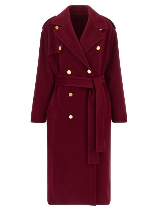26FW 알베르타 페레티 코트 AL337437BM BURGUNDY