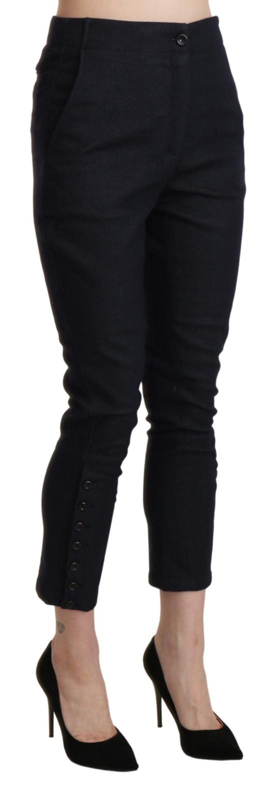  에르마노 설비노 스트레이트 팬츠 PAN71131 BLACK - ERMANNO SCERVINO