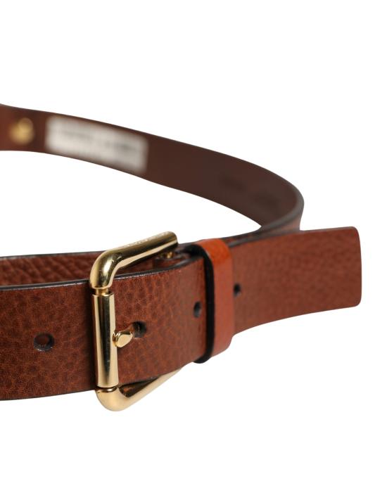  돌체앤가바나 가죽 벨트 BEL9529 BROWN - DOLCE & GABBANA