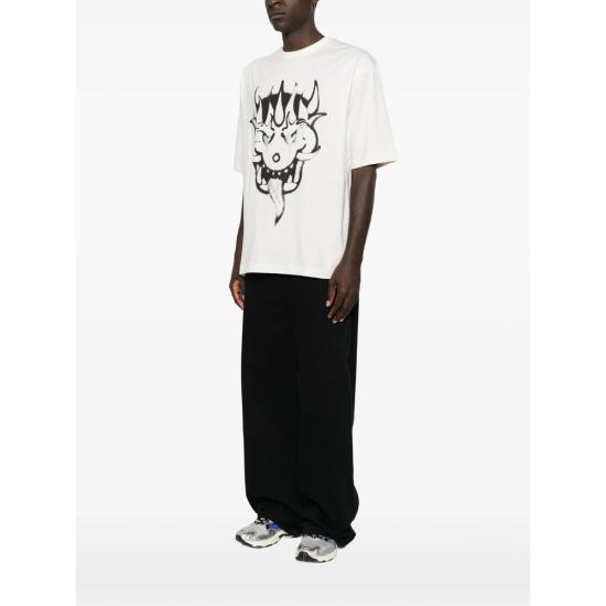26FW 와이쓰리 반팔 티셔츠 KU2249 WHITE - Y-3