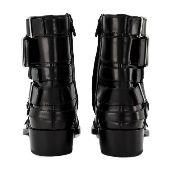  알렉산더 맥퀸 부츠 CONFIG AMQS18340370 BLACK - ALEXANDER MCQUEEN