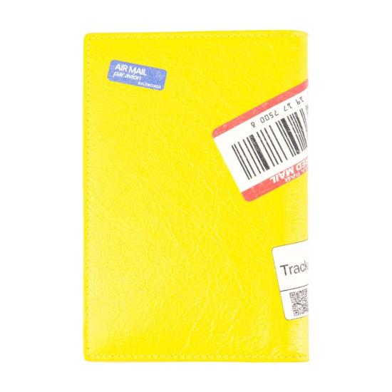 26FW 발렌시아가 명함지갑 CIA025305 YELLOW - BALENCIAGA