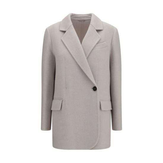 26FW 브루넬로 쿠치넬리 수트 자켓 BRMD5327309PC042BB WHITE