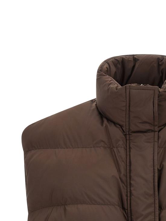 26FW 브루넬로 쿠치넬리 패딩 조끼 BR336836BM BROWN - BRUNELLO CUCINELLI