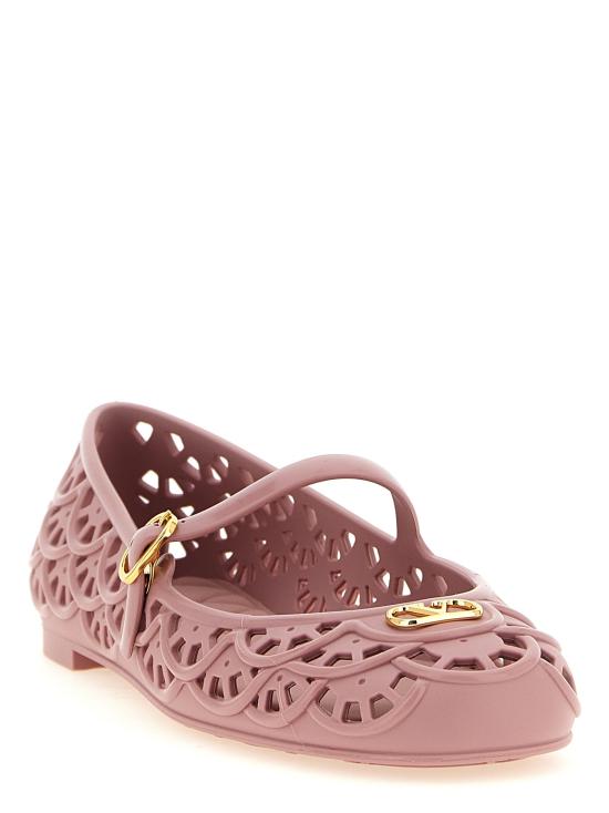 26FW 발렌티노 가라바니 플랫 슈즈 VA337335BM PINK - VALENTINO GARAVANI