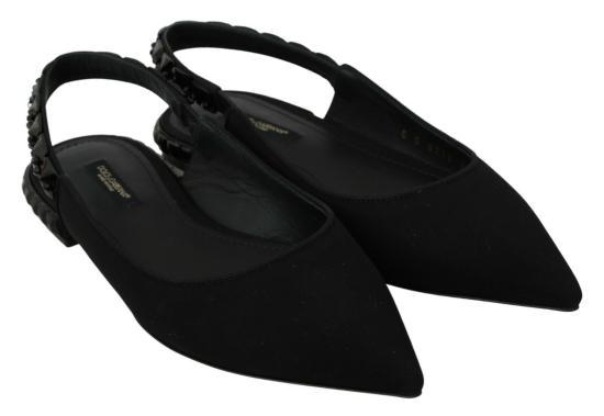  돌체앤가바나 플랫 슈즈 LA7152 BLACK - DOLCE & GABBANA