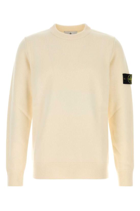 26FW 스톤 아일랜드 램스울 립드 트림 레귤러 핏 크루넥 점퍼 L2S155100072S00A3 V0093 BEIGE