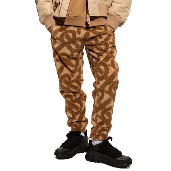  버버리 스트레이트 팬츠 BU 9137704337620 BROWN - BURBERRY