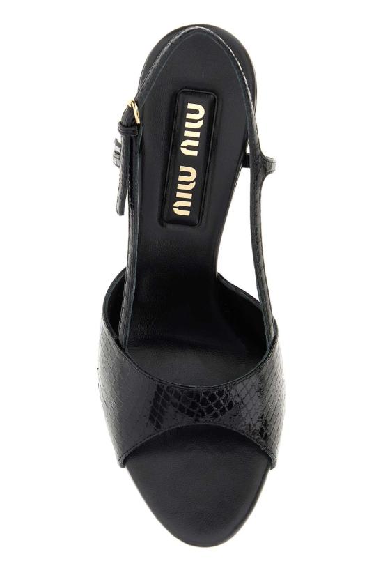 26SS 미우미우 힐/펌프스 5X547EF0850XP F0002 BLACK - MIU MIU