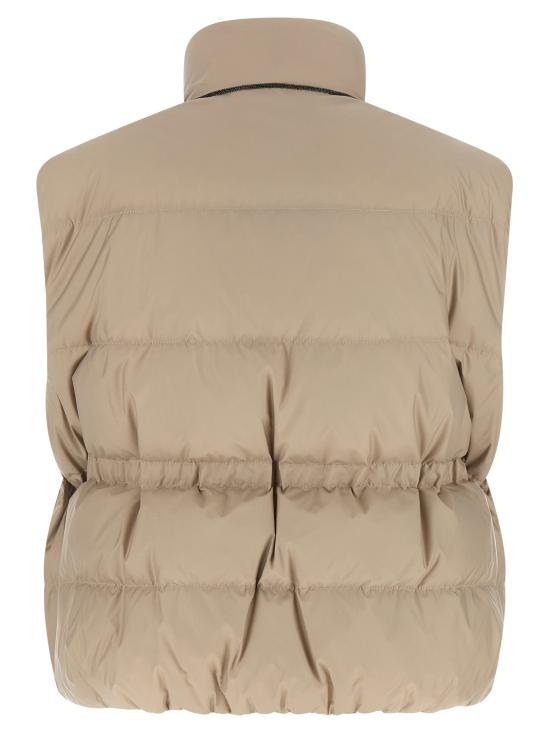 26FW 브루넬로 쿠치넬리 패딩 조끼 BR336835BM GRAY - BRUNELLO CUCINELLI