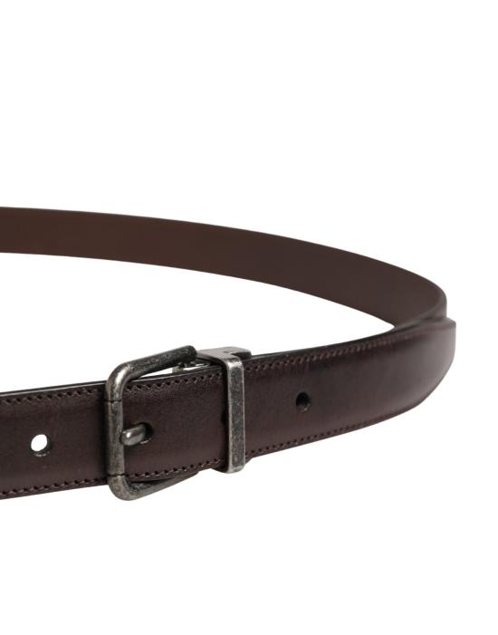  돌체앤가바나 가죽 벨트 BEL9161 BROWN - DOLCE & GABBANA