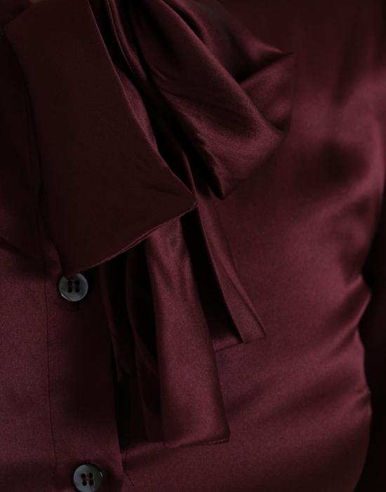  돌체앤가바나 블라우스 TSH852004 MAROON - DOLCE & GABBANA