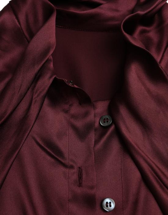  돌체앤가바나 블라우스 TSH852004 MAROON - DOLCE & GABBANA