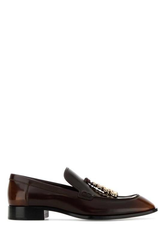 26SS 로에베 엣지 레더 로퍼 엣지 레더 로퍼 L814379X69 BROWN