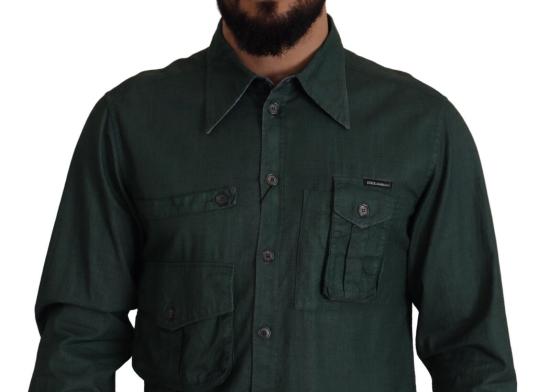  돌체앤가바나 긴팔 셔츠 TSH7983 GREEN - DOLCE & GABBANA