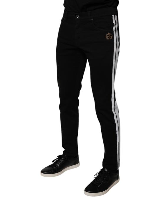  돌체앤가바나 데님 팬츠 PAN75879 BLACK - DOLCE & GABBANA