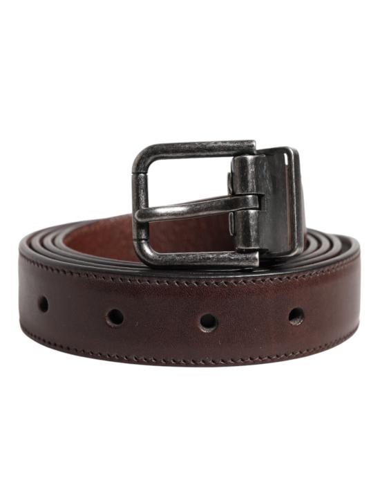  돌체앤가바나 가죽 벨트 BEL9444 BROWN