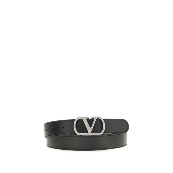 26FW 발렌티노 가라바니 가죽 벨트 VA9Y2T0SM3UPC0NOBB BLACK