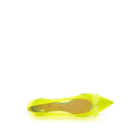  크리스챤 루부탱 플랫 슈즈 CH 4063669 YELLOW - CHRISTIAN LOUBOUTIN