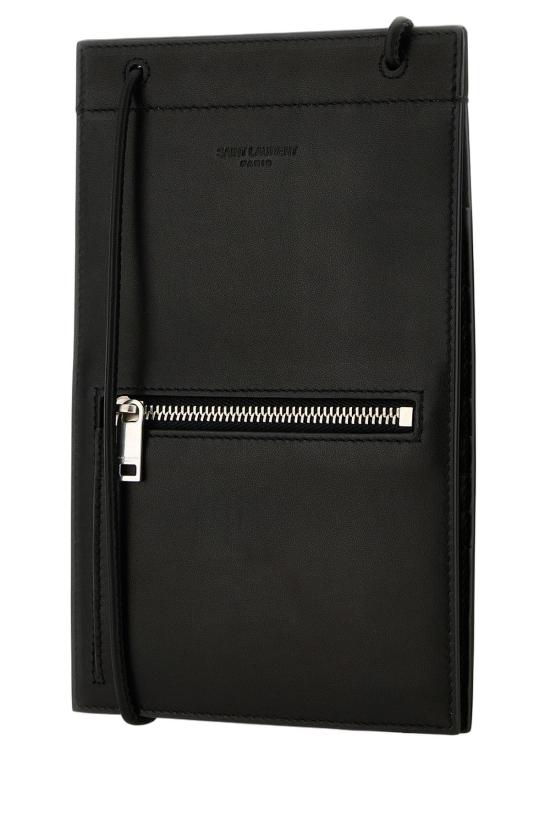  생로랑 남성지갑 778358BWR0E 1000 BLACK - SAINT LAURENT