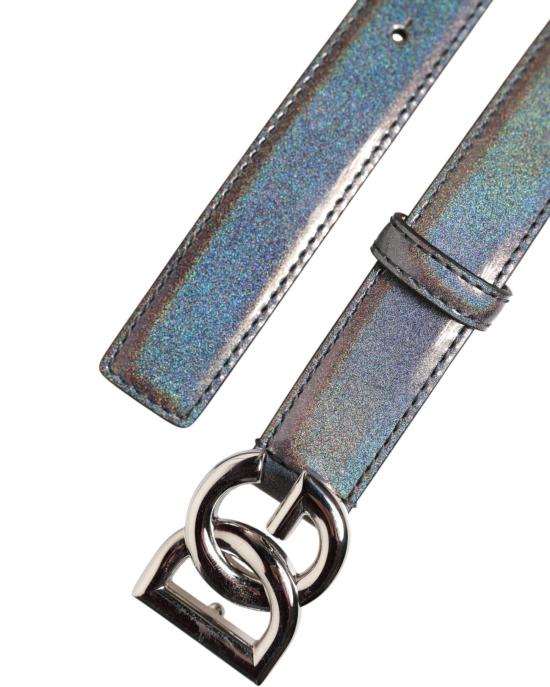  돌체앤가바나 가죽 벨트 BEL9383 SILVER - DOLCE & GABBANA