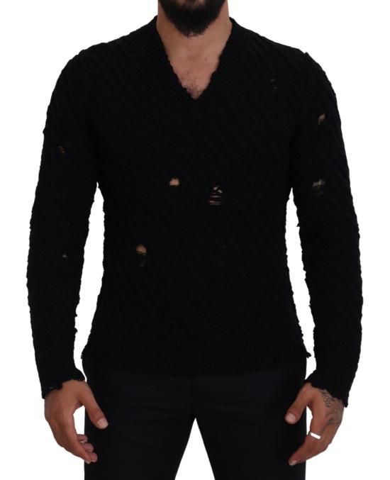  돌체앤가바나 스웨터 TSH83648 BLACK