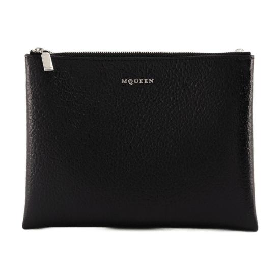  알렉산더 맥퀸 클러치/파우치 AMQ022307 BLACK - ALEXANDER MCQUEEN