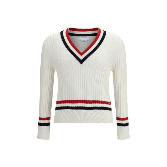 26SS 톰브라운 스웨터 THMKA581AY3014100BB WHITE
