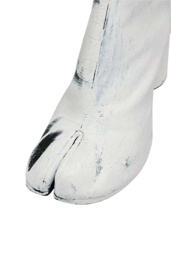  마르지엘라 부츠 메종  타비 비앙케토  블랙/화이트 - MAISON MARGIELA