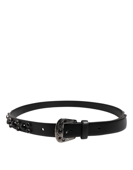  돌체앤가바나 가죽 벨트 BEL9407 BLACK - DOLCE & GABBANA