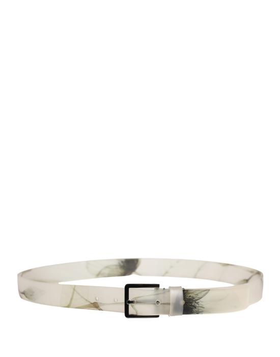  돌체앤가바나 가죽 벨트 BEL9527 WHITE - DOLCE & GABBANA