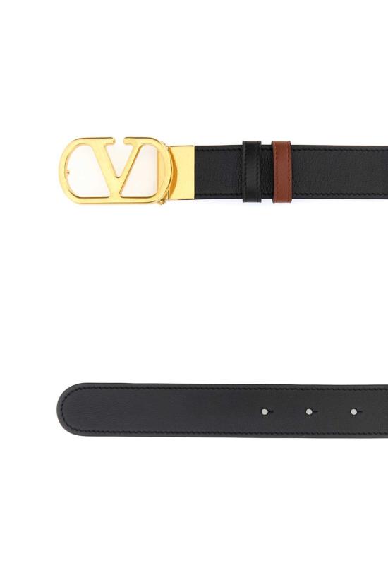 26SS 발렌티노 가라바니 가죽 벨트 8Y2T0SQ3IYR DRN BLACK - VALENTINO GARAVANI